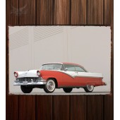 Металлическая табличка Ford Fairlane 2-Door Victoria Hardtop
